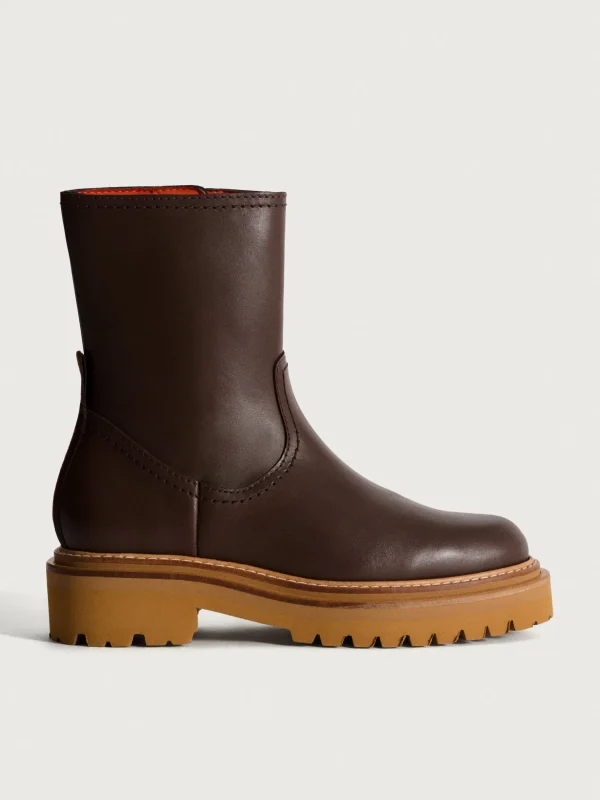 botte_en_cuir_office_marr_0.webp Online HOFF BOTTE EN CUIR OFFICE MARRON