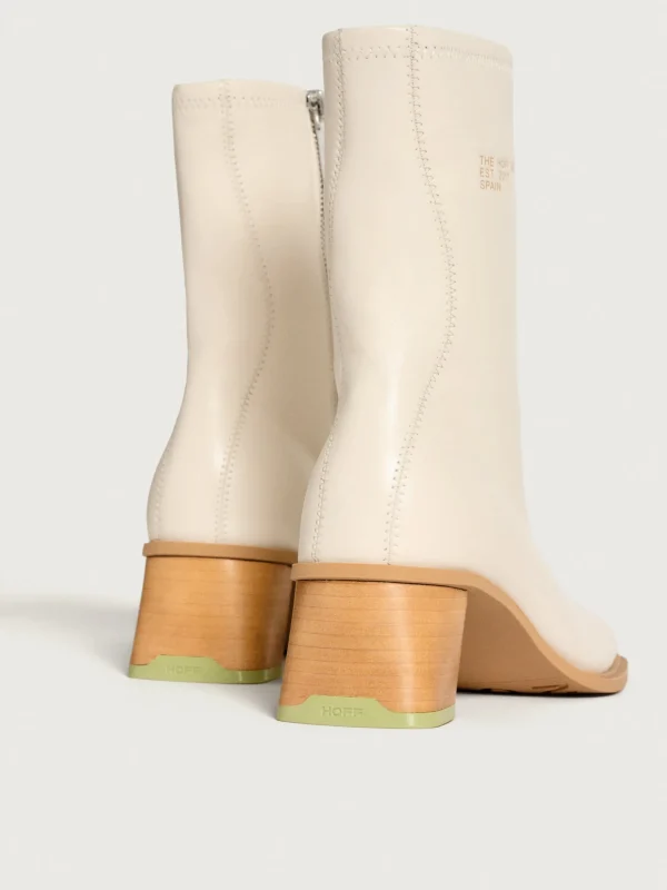 Clearance HOFF BOTTINE À TALON DATE OFF WHITE