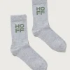 Shop HOFF CHAUSSETTES CACHEMIRE GRIS