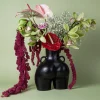Best HOFF LOVE HANDLES VASE BLACK