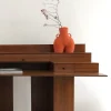 New HOFF LOVE HANDLES VASE ORANGE