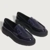 Cheap HOFF MOCASSIN SCHOOL BLEU