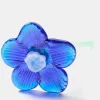 Sale HOFF MOUTHBLOWN CRYSTAL FLOWER BLUE
