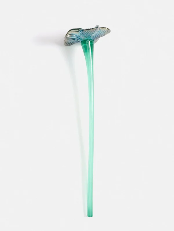 mouthblown_crystal_flower_8-5.webp Best HOFF MOUTHBLOWN CRYSTAL FLOWER SILVER