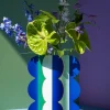 New HOFF PAPER VASE RIVIERA WAVE